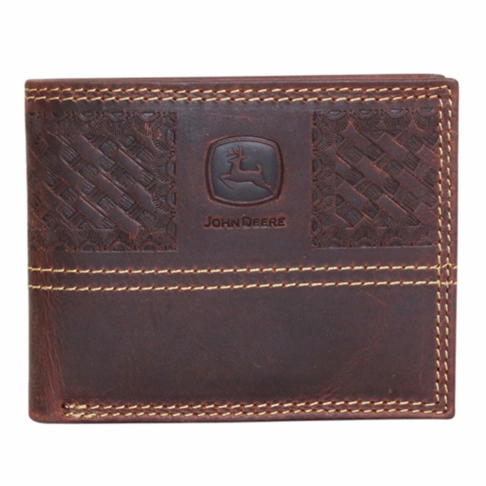 John Deere Men's Access Wallet Bi-Fold Leather
Passcase